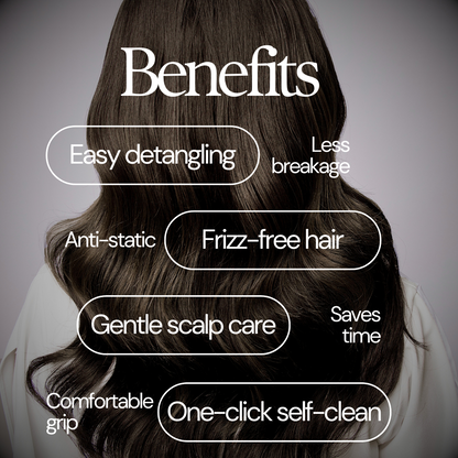 Self Cleaning Hair Brush