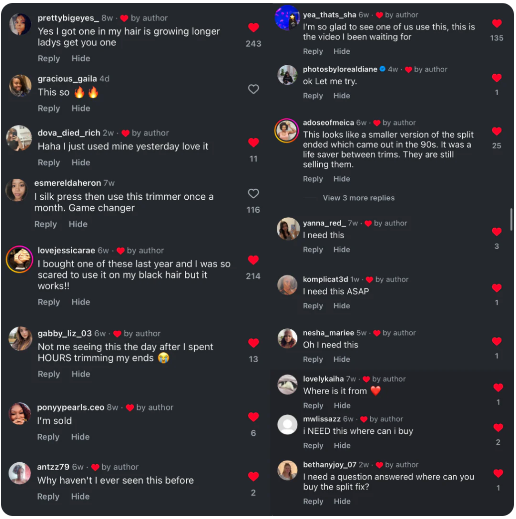 Split-End Hair Trimmer